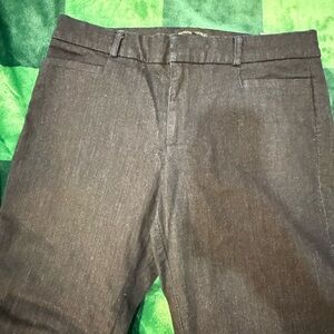 Banana Republic Dark Blue Sloan Fit Trousers